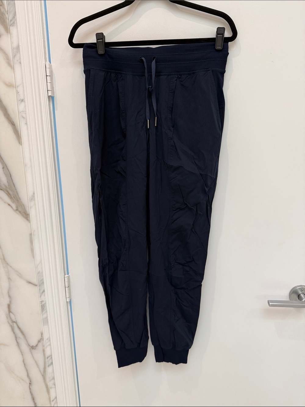 lululemon athletica dance studio mid rise pant in Navy